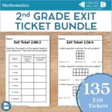 Exit Ticket Bundle 2nd Grade