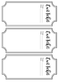 Exit Ticket Template Free