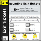 Exit Tickets - Rounding Numbers 3rd Grade