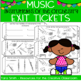 Instruments of the Orchestra-Exit Tickets