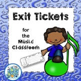 Exit Tickets for the Music Classroom