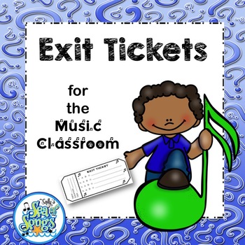 Preview of Exit Tickets for the Music Classroom