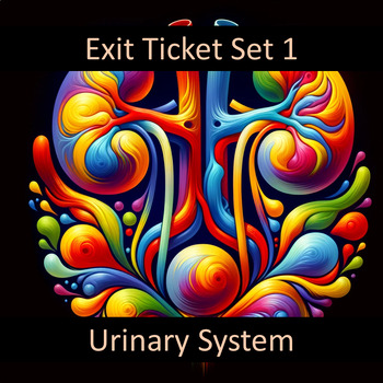 Preview of Exit for the Urinary System Set 1 Google Forms™