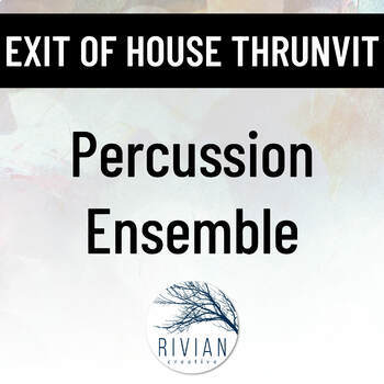 Preview of Exit of House Thrunvit Easy Percussion Ensemble for 5 Players