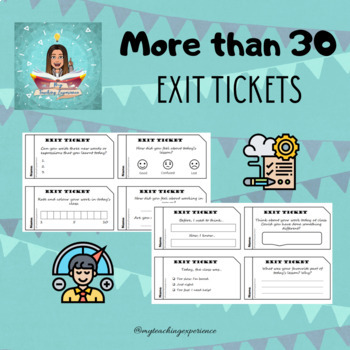 Preview of Exit tickets