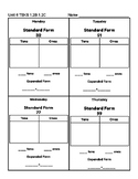 Exit tickets Place value