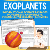 Exoplanets Packet: No Prep Informational Science Passages 