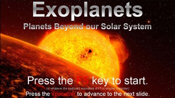 Preview of Exoplanets: Planets Beyond our Solar System