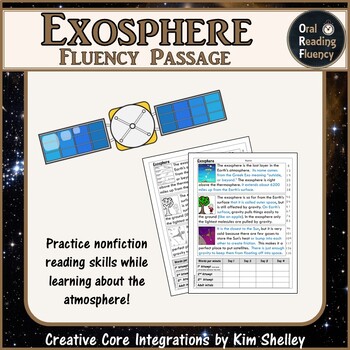 Preview of Exosphere Fluency Passage