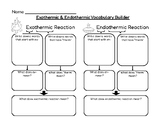 Exothermic & Endothermic Reaction Vocabulary Builder.