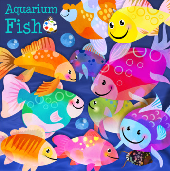 Preview of Exotic Aquarium Fish Keeping ClipArt