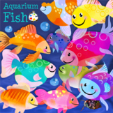 Exotic Aquarium Fish Keeping ClipArt