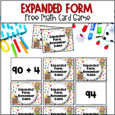 Expanded Form Math Memory Card Game FREE