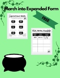 Expanded Form Math- 2nd Grade and 3rd Grade St. Patrick's 