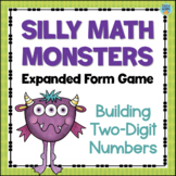 Place Value Monster Expanded Form Game Tens & Ones 2-Digit