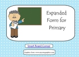 Expanded Form Primary Smart Board Lesson