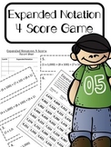 Expanded Notation 4 Score Game with Record Sheet
