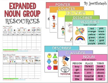 Preview of Expanded Noun Group Pack