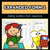 Expanded form 2 - 1st & 2 nd Grade - Math Studies