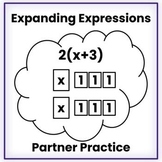 Expanding Algebraic Expression Partner Practice