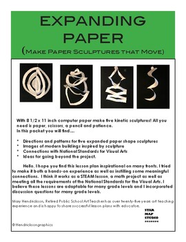 Preview of Expanding Paper: Make Paper Sculptures That Move