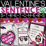 Expanding Sentences - Valentine's Day Sentence Writing Act