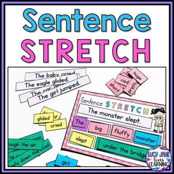 Preview of Expanding Sentences | Build a Sentence | Sentence Stretching | Sentence Building