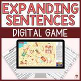 Expanding Sentences | Digital Board Game | End of Year or 