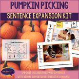 Sentence Expansion Kit - Pumpkin Edition