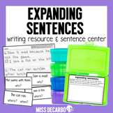 Expanding Sentences Sentence-Level Writing Activities