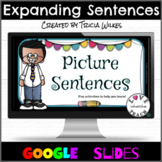 Expanding Sentences in Google Slides for Google Classroom