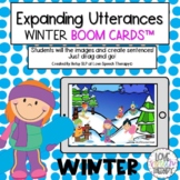 Expanding Utterances BOOM Cards - WINTER Themed
