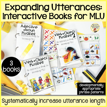 Preview of Expanding Utterances Interactive Books Increasing MLU Early Phrases Nouns Verbs
