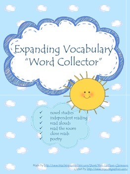 Preview of Expanding Vocabulary - Word Collector {FREEBIE}
