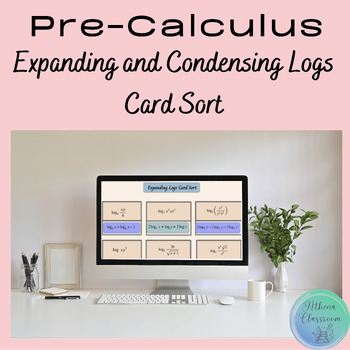 Preview of Expanding and Condensing Logs Digital Card Sort
