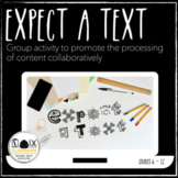 Expect a Text Tabletop Texting Digital Group Work Activiti