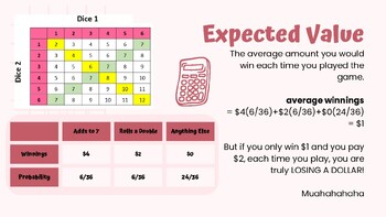Preview of Expected Value Activity