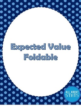 Preview of Expected Value Foldable