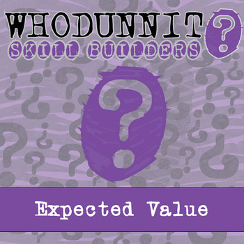 Preview of Expected Value Whodunnit Activity - Printable & Digital Game Options
