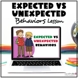 Expected Vs Unexpected Behaviors Lesson