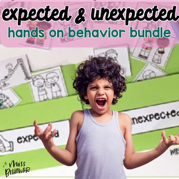 Preview of Expected and Unexpected Behavior Bundle | Back to School Behavior