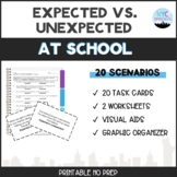 Expected vs. Unexpected Behavior for Middle & High School 