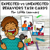 Expected vs Unexpected Behaviors Task Cards For Little Learners