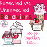 Expected vs Unexpected Behaviors, Valentine's Day Themed 