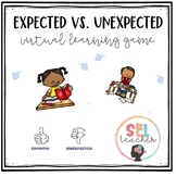 Expected vs Unexpected Behaviors for Virtual Learning Game