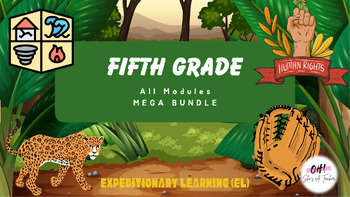 Preview of Expeditionary Learning (EL) Fifth Grade All Modules MEGA BUNDLE