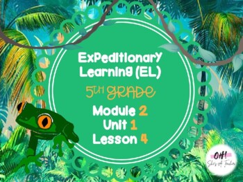 Preview of Expeditionary Learning (EL) Fifth Grade Module 2: Unit 1: Lesson 4 PowerPoint