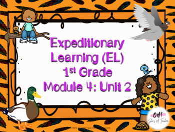 Preview of Expeditionary Learning (EL) First Grade Module 4: Unit 2 Powerpoints Bundle