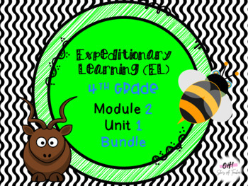 Preview of Expeditionary Learning (EL) Fourth Grade Module 2: Unit 1 Bundle