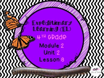 Preview of Expeditionary Learning (EL) Fourth Grade Module 2: Unit 2: Lesson 8 PowerPoint